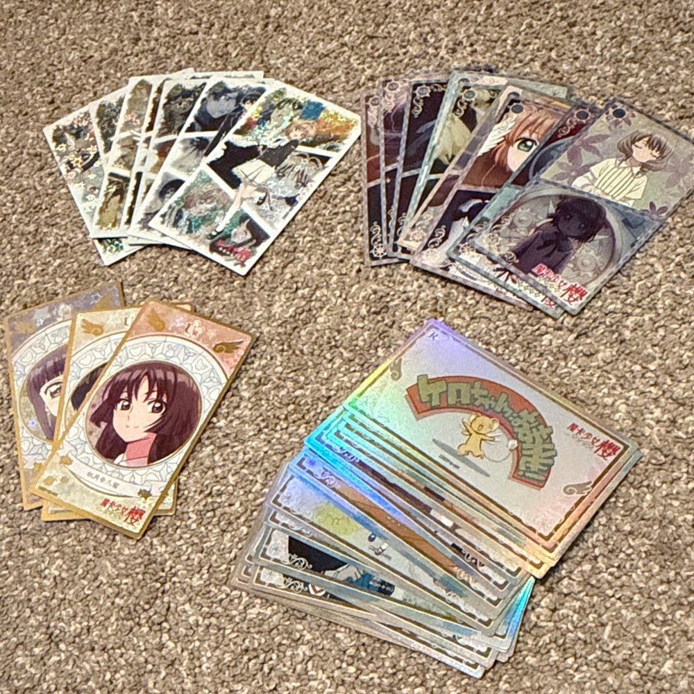 Cardcaptor Sakura Trading Cards 🌸 21R + 9SR + 3UR + 7SSR